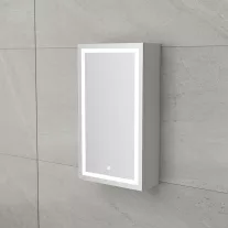 Tükrösszekrény LED-világítással – 50 x 70 x 15 cm