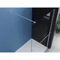 Törölközőtartó zuhanyfalakhoz, 120 cm, króm