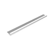   Törölközőtartó piperepolccal zuhanyfalakhoz, 120 cm, króm
