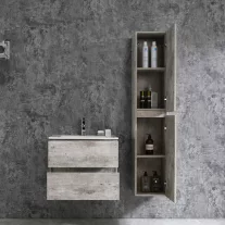 CORBO kiegészítő szekrény, antik szürke – 30 x 150 x 30 cm