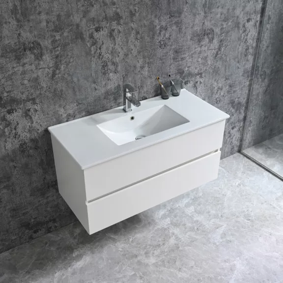 CORBO 100 függesztett alsóbútor szett, fehér – 100 cm
