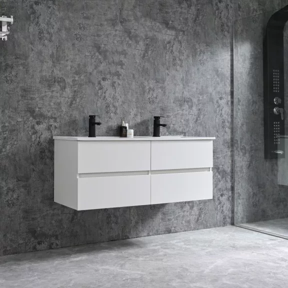 CORBO 120 függesztett alsóbútor szett, fehér – 120 cm