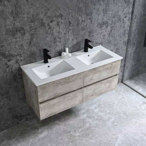 CORBO 120 függesztett alsóbútor szett, antik szürke – 120 cm