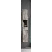 CORBO/BELLUNO kiegészítő szekrény, antik szürke – 30 x 150 x 30 cm