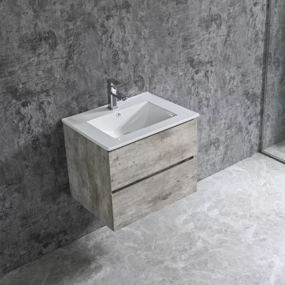 CORBO 60 függesztett alsóbútor szett, antik szürke – 60 cm