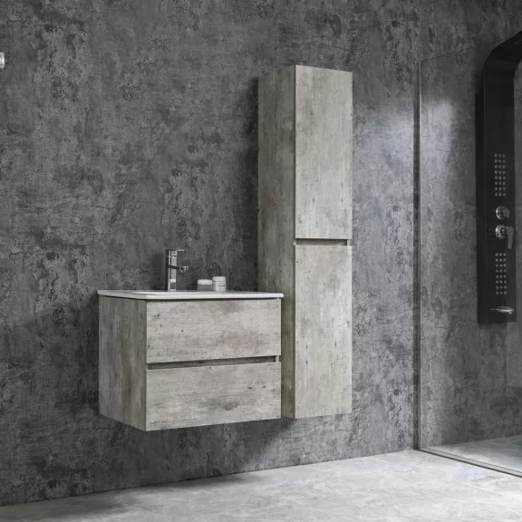 CORBO 60 függesztett alsóbútor szett, antik szürke – 60 cm
