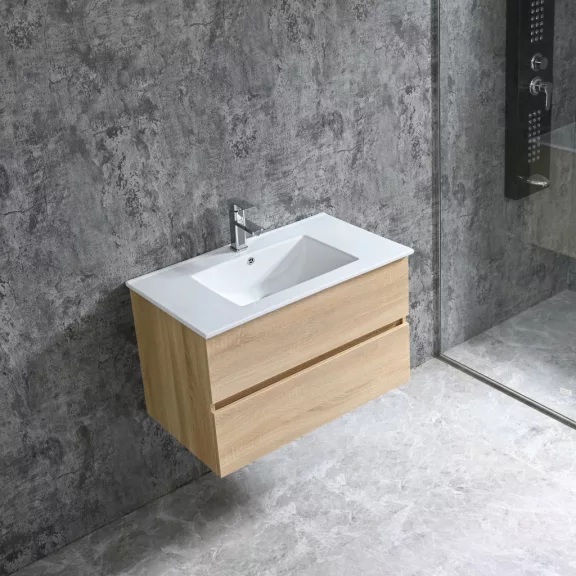 CORBO 80 függesztett alsóbútor szett, faerezetű – 80 cm