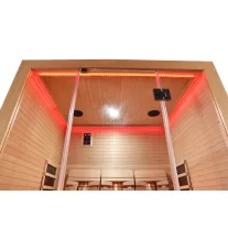 OPEN háromszemélyes infraszauna, 2, 34 kW – 150 x 120 x 200 cm