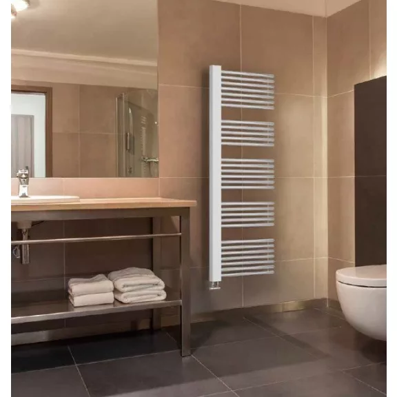 LINZ fürdőszobai fűtőtest, egyenes, fehér, 525 W LINZ fürdőszobai fűtőtest, egyenes, fehér, 525 W