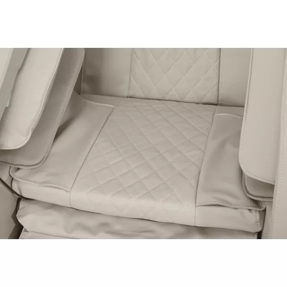 SENORA LUXUS masszázsfotel, bézs / barna - 120 W – 74 x 140 x 104 cm