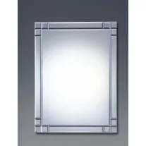 Tükör világítás nélkül, mart szegéllyel – 80 x 60 cm