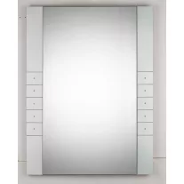 Tükör világítás nélkül, oldalszegéllyel – 60 x 80 cm