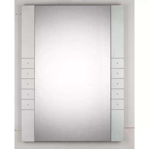 Tükör világítás nélkül, oldalszegéllyel – 60 x 80 cm
