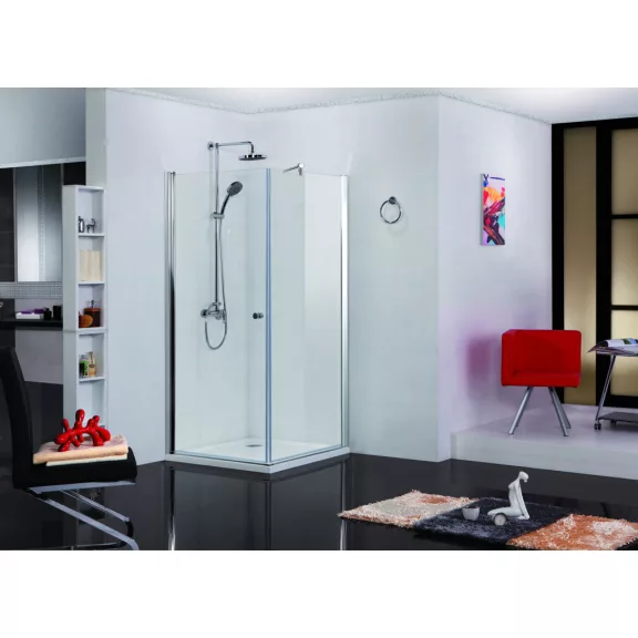 ELEGANCE sarokkabin lengőajtóval 80 cm