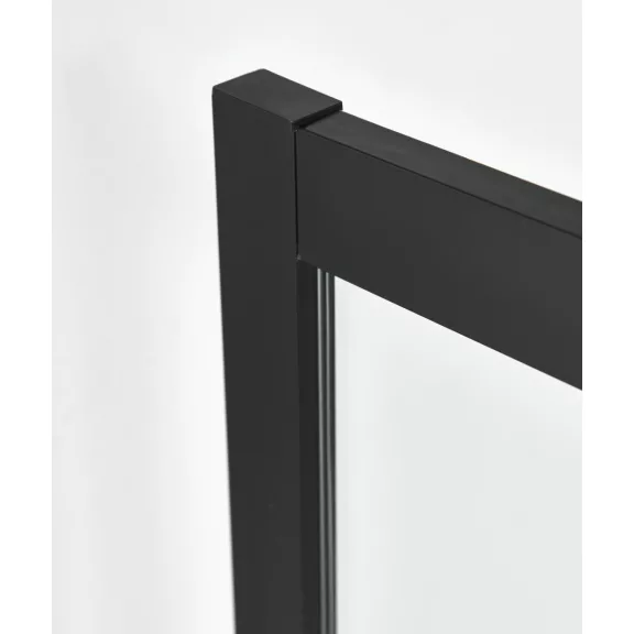ELITE BLACK íves sarok zuhanykabin két tolóajtóval, 90 cm – Fekete ELITE BLACK íves sarok zuhanykabin két tolóajtóval, 90 cm – Fekete