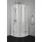 SMARTFLEX íves sarok zuhanykabin két nyílóajtóval – 90 x 90 x 195 cm – Króm