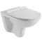 Faro perem nélküli fali wc ülőkével együtt – 49 x 34,5 x 36cm