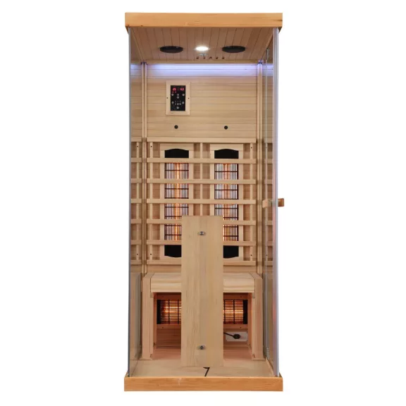 NORDISK 1 egyszemélyes infraszauna – 80 x 110 x 190 cm