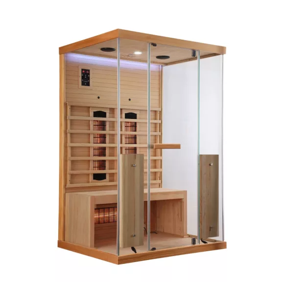 NORDISK 2 kétszemélyes infraszauna – 125 x 100 x 190 cm