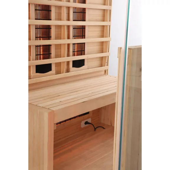 NORDISK 2 kétszemélyes infraszauna – 125 x 100 x 190 cm