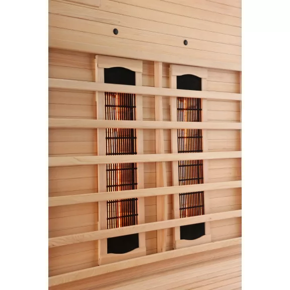 NORDISK 2 kétszemélyes infraszauna – 125 x 100 x 190 cm