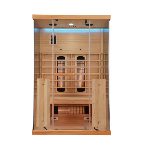 NORDISK 2 kétszemélyes infraszauna – 125 x 100 x 190 cm