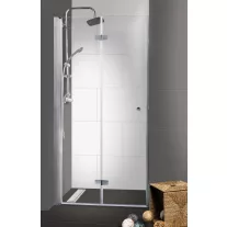 DUET csukló zuhanyajtó 80 cm, balos – 80 x 195 cm