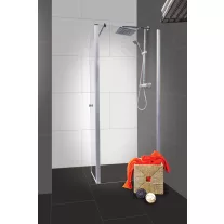 GRANDE kétrészes zuhanyajtó 150 cm – 150 x 195 cm