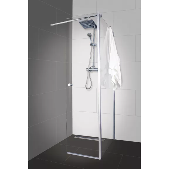 GRANDE kétrészes zuhanyajtó 150 cm – 150 x 195 cm