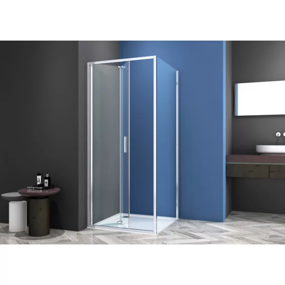 SANOSLIM csuklóajtó, 100 cm, króm