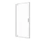 SANOSLIM pivot zuhanyajtó, 100 cm, króm