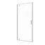 SANOSLIM pivot zuhanyajtó, 100 cm, króm