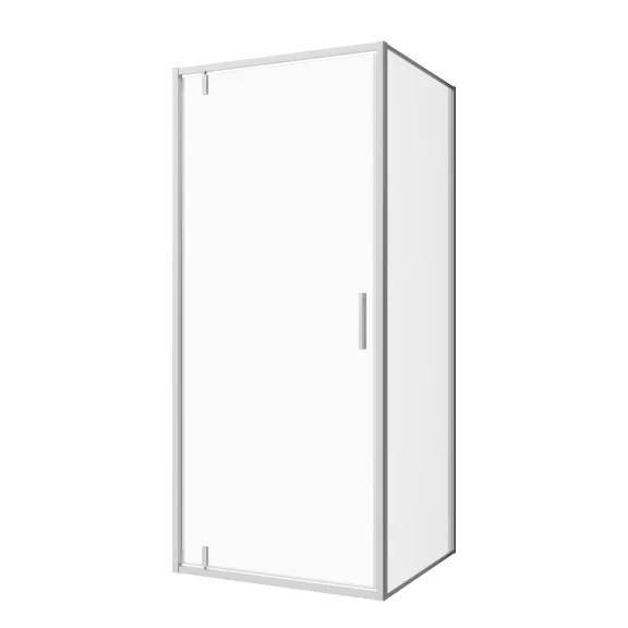 SANOSLIM pivot zuhanyajtó, 100 cm, króm