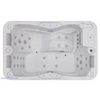 MODENA kültéri medence, fehér – 205 x 130 x 70 cm