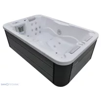 MODENA kültéri medence, fehér – 205 x 130 x 70 cm