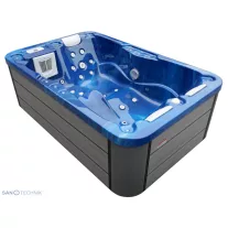 MODENA kültéri medence, kék – 205 x 130 x 70 cm