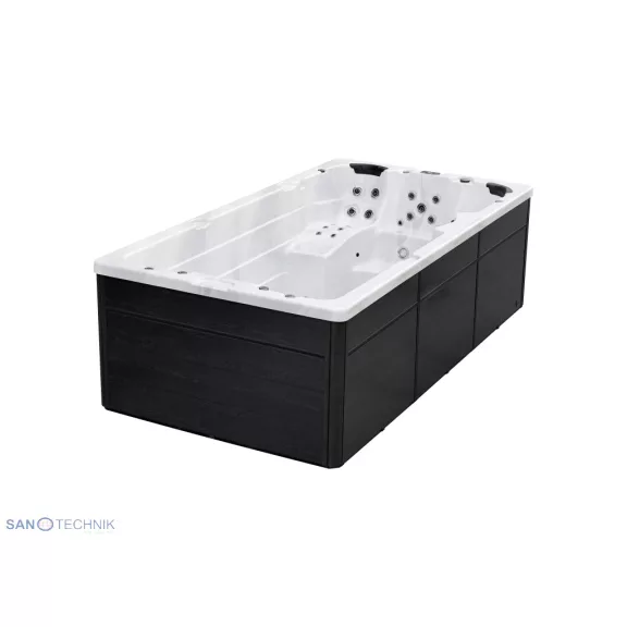 MENORCA SWIM SPA kültéri masszázsmedence, gyöngyházfehér – 450 x 228 x 131 cm MENORCA SWIM SPA kültéri masszázsmedence, gyöngyházfehér – 450 x 228 x 131 cm