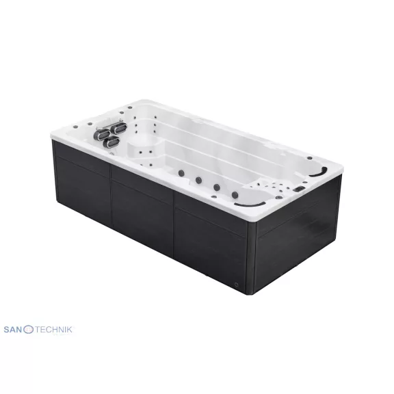 MENORCA SWIM SPA kültéri masszázsmedence, gyöngyházfehér – 450 x 228 x 131 cm MENORCA SWIM SPA kültéri masszázsmedence, gyöngyházfehér – 450 x 228 x 131 cm