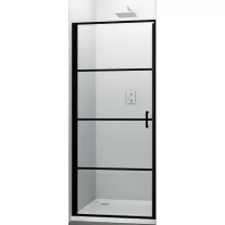 ELITE BLACK nyílóajtó (6 mm) 80 cm – 80 x 195 cm