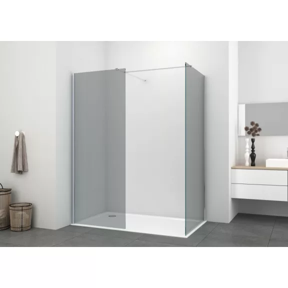 Összekötő idom walk-in távtartókhoz, króm Összekötő idom walk-in távtartókhoz, króm