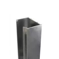 Toldóprofil, króm, 3 cm – 3 x 195 cm