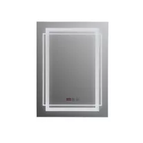 Tükör indirekt LED-es megvilágítással, érintőkapcsolóval, 60×80 cm – 60 x 80 cm