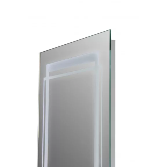 Tükör indirekt LED-es megvilágítással, érintőkapcsolóval, 60×80 cm – 60 x 80 cm