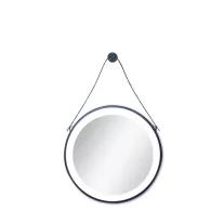   Tükör indirekt LED-es megvilágítással, érintőkapcsolóval, Ø 60 cm