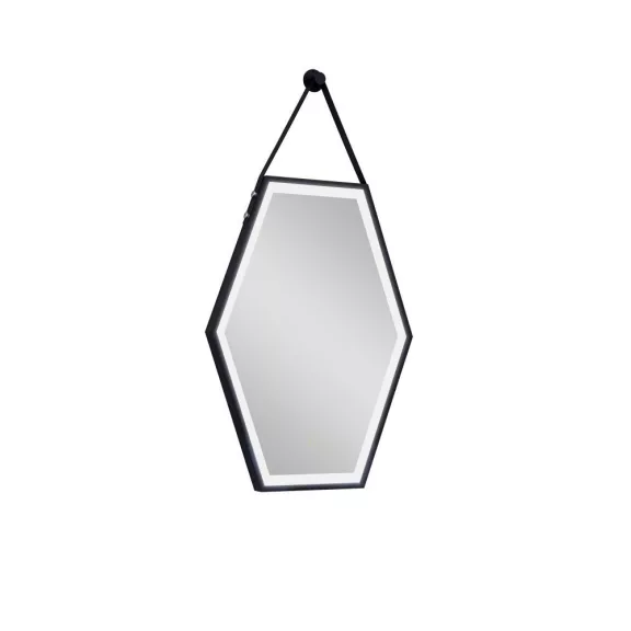 Tükör indirekt LED-es megvilágítással, érintőkapcsolóval – 60 x 80 cm