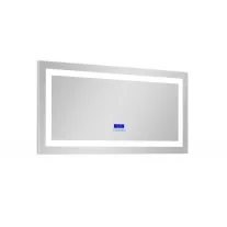 Fürdőszobai fali tükör LED-es megvilágítással – 120 x 60 cm