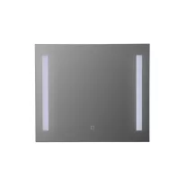 Tükör indirekt LED-es megvilágítással, érintőkapcsolóval – 70 x 60 cm