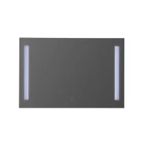 Tükör indirekt LED-es megvilágítással, érintőkapcsolóval – 100 x 60 cm