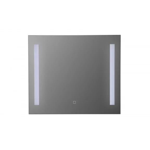 Tükör indirekt LED-es megvilágítással, érintőkapcsolóval – 100 x 60 cm