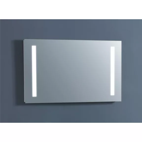 Tükör indirekt LED-es megvilágítással, érintőkapcsolóval – 100 x 60 cm
